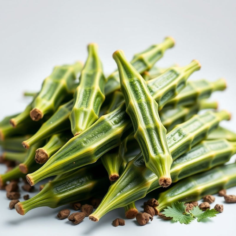 Green Okra Vegetable Seeds for Planting - Cultivate Nutritious Okra for a Flavorful Harvest