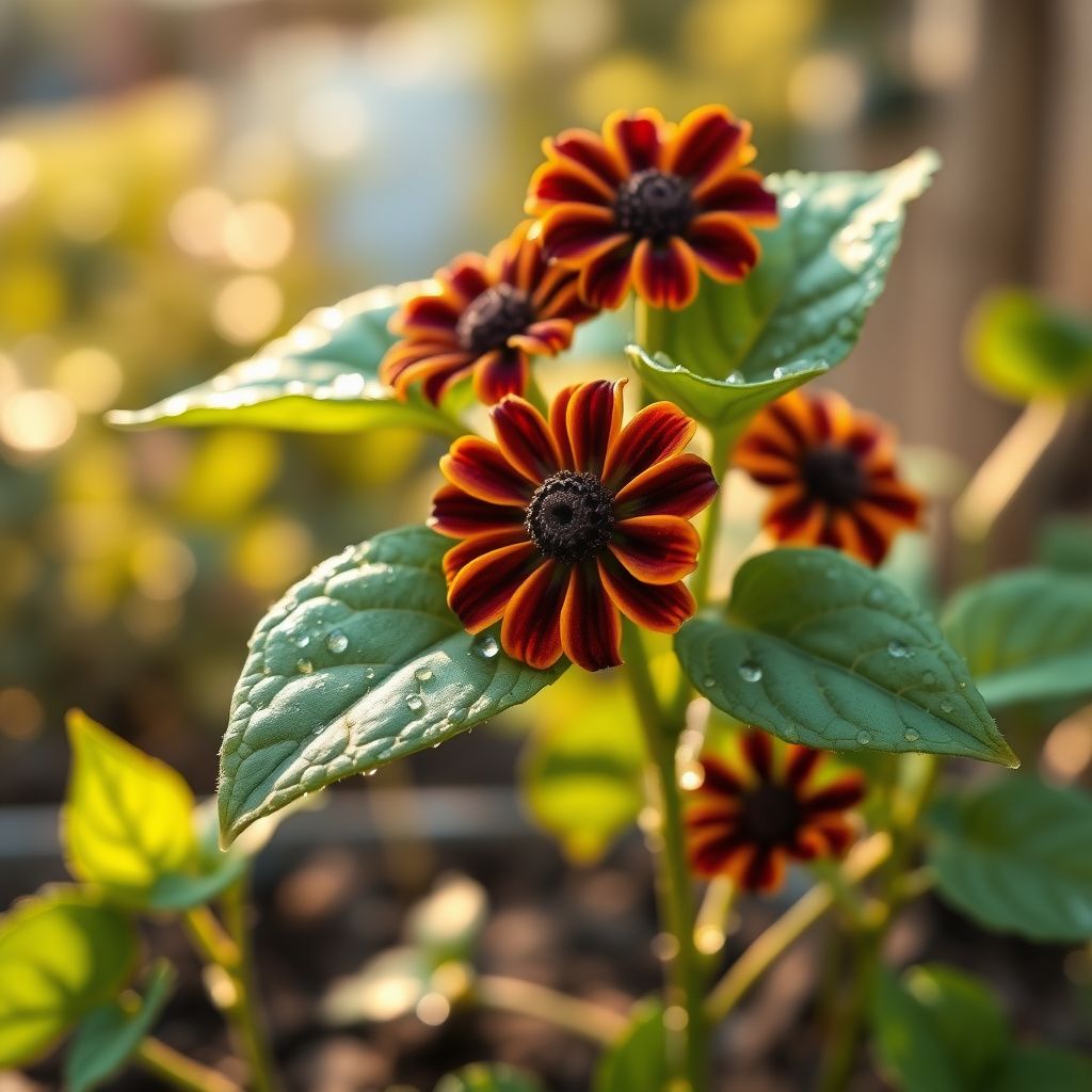 Black Eyed Susan Vine Seeds – Fast-Growing Flower for Bees and Butterflies