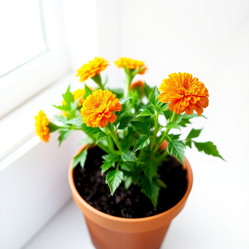 Mexican Marigold Flower seeds for Planting Seasonal Bloomer Heirloom & GMO Free Seeds for Home Garden 
 
 Sale