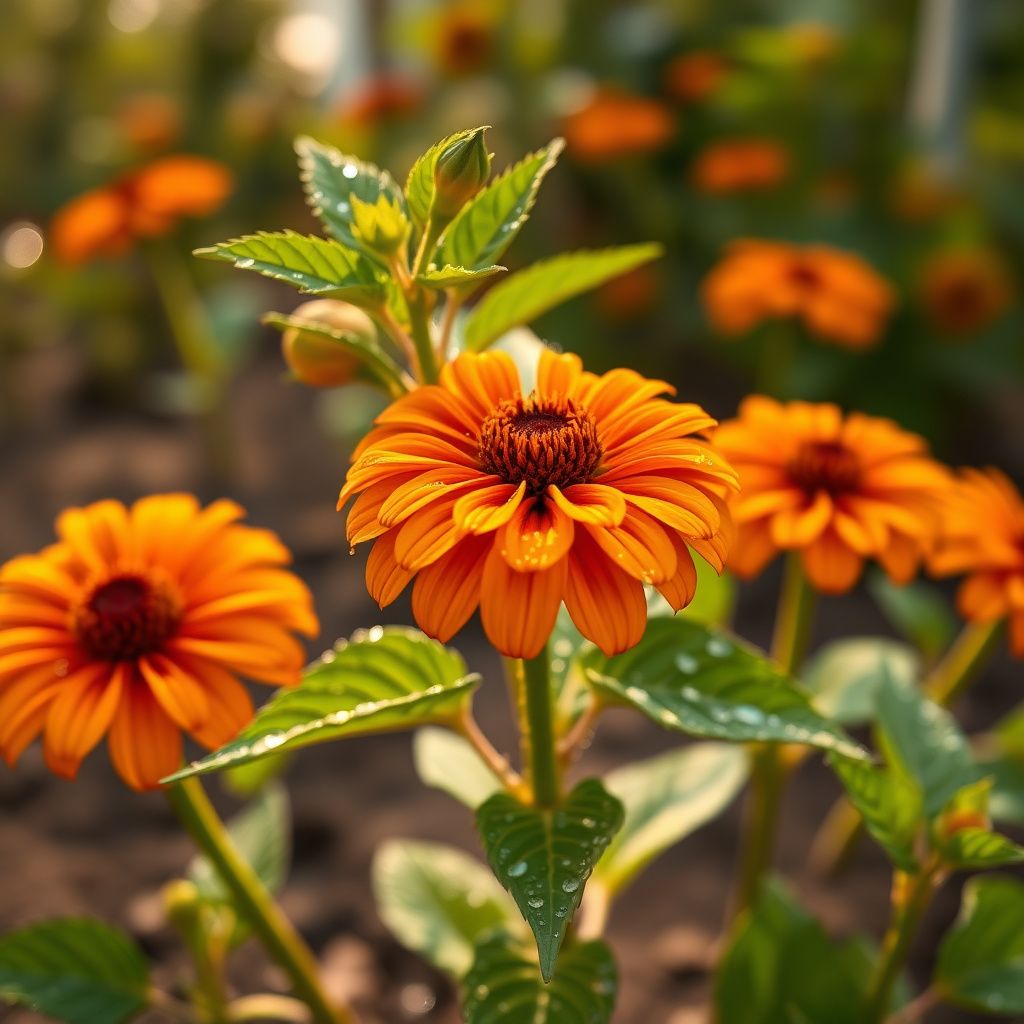 Tithonia Diversifolia SunFlower seeds for Planting Shade Tolerant Heirloom & GMO Free Seeds for Home Garden