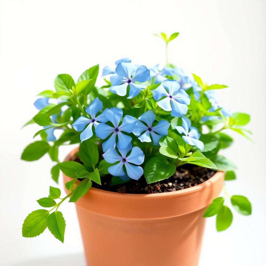 Sky Blue Periwinkle Flower seeds for Planting Garden Favorite Heirloom & GMO Free Seeds for Home Garden 
 
 Sale