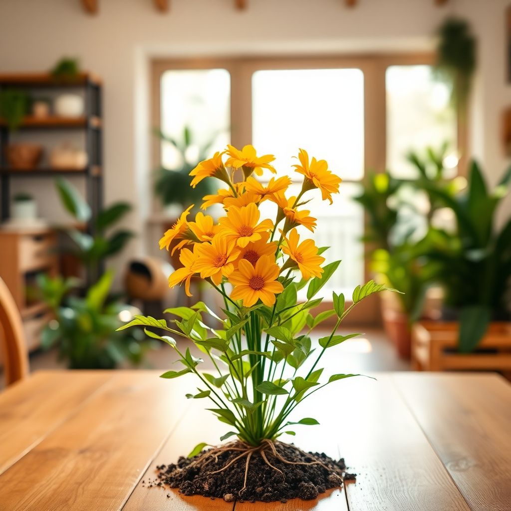 Yellow Orange Aristata Flower Seeds for Planting