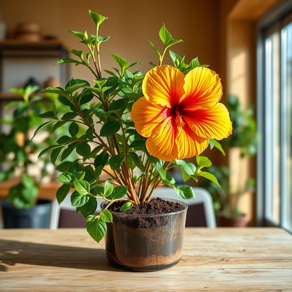 Yellow Orange Hibiscus Flower Seeds – Easy to Grow Heirloom & NonGMO Seeds for Home Garden
 
 Sale