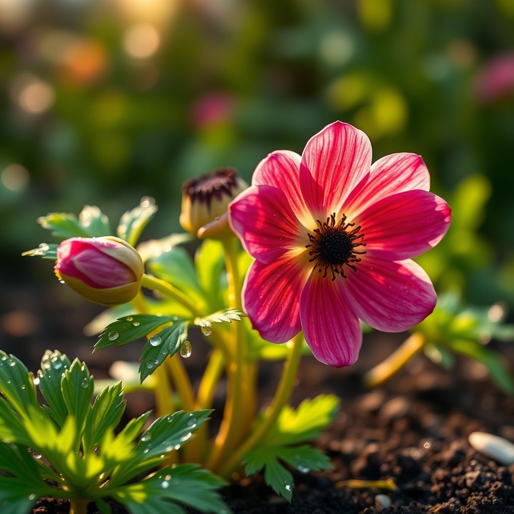 Anemones Flower seeds for Planting Seasonal Bloomer Heirloom & GMO Free Seeds for Home Garden