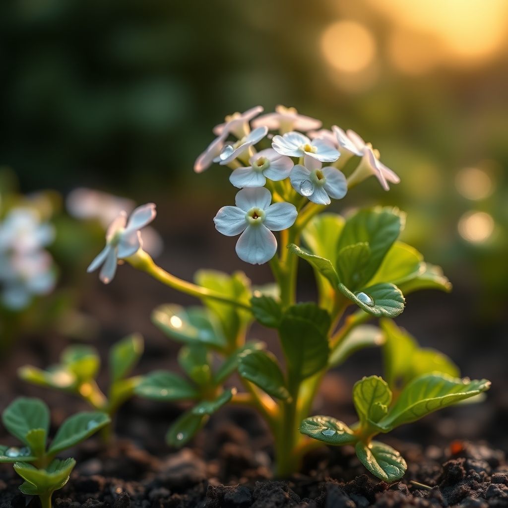 Alyssum Flower seeds for Planting, Bright Blooms Heirloom & GMO Free Seeds for Home Garden