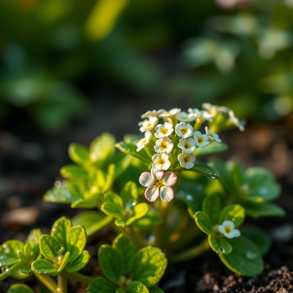 Alyssum Cup Series Mix Flower Seeds for Planting in Spring Borders