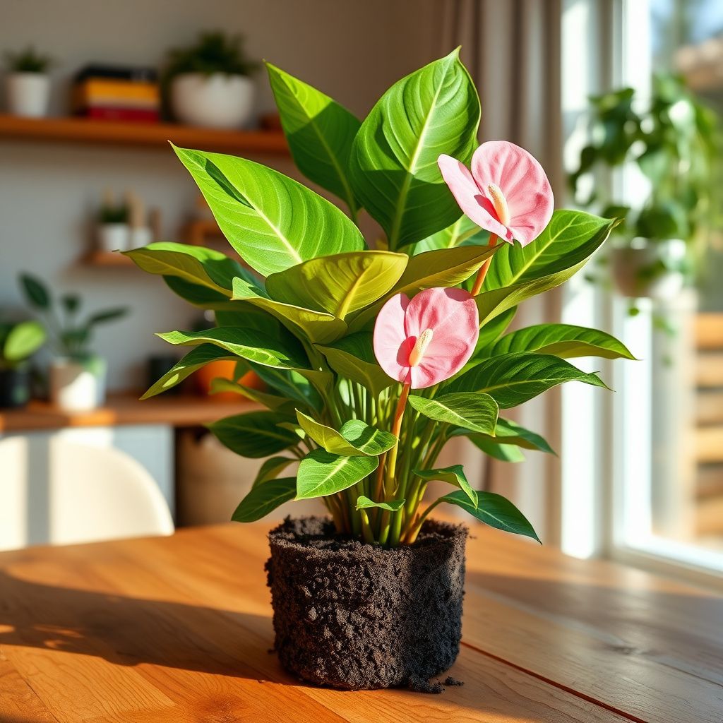 Anthurium Pink Flower Seeds for Planting - Soft Hue Blooms