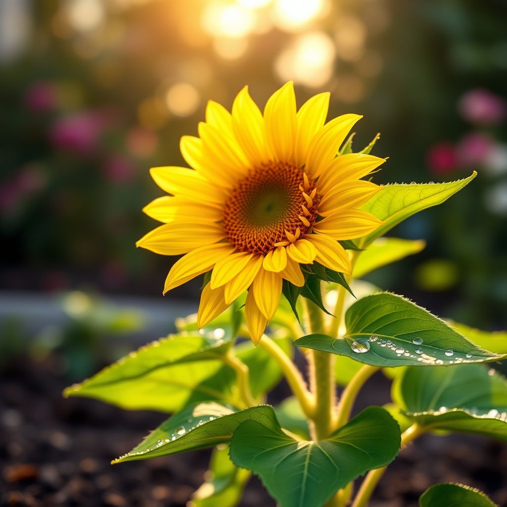 Vanilla Ice Sunflower Long-Lasting Annual Flower Seeds for Beautiful Yellow Blooms