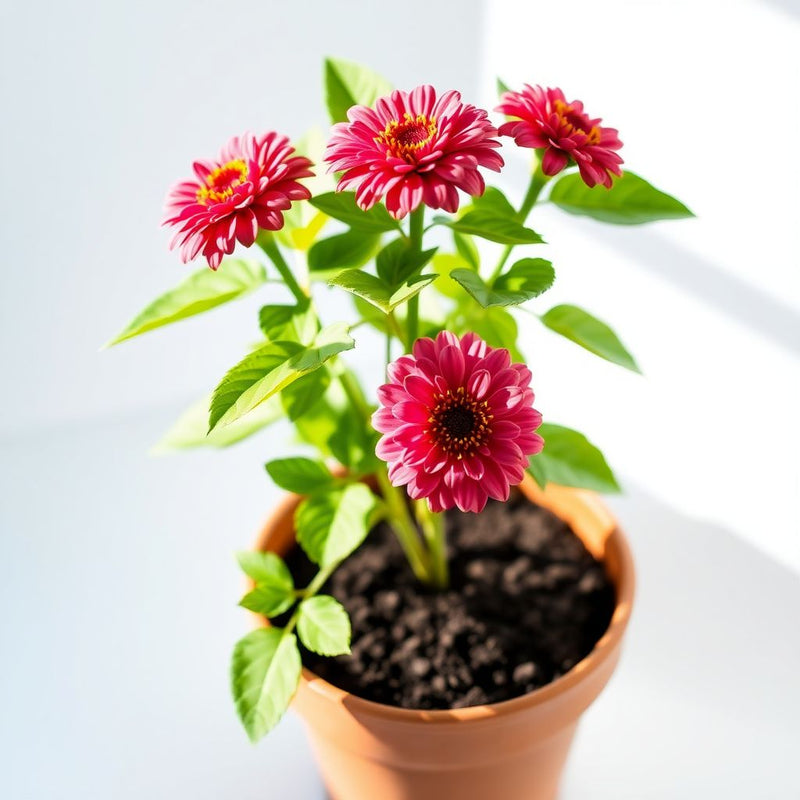 Zinnia Flower Seeds Pink Planting Pack