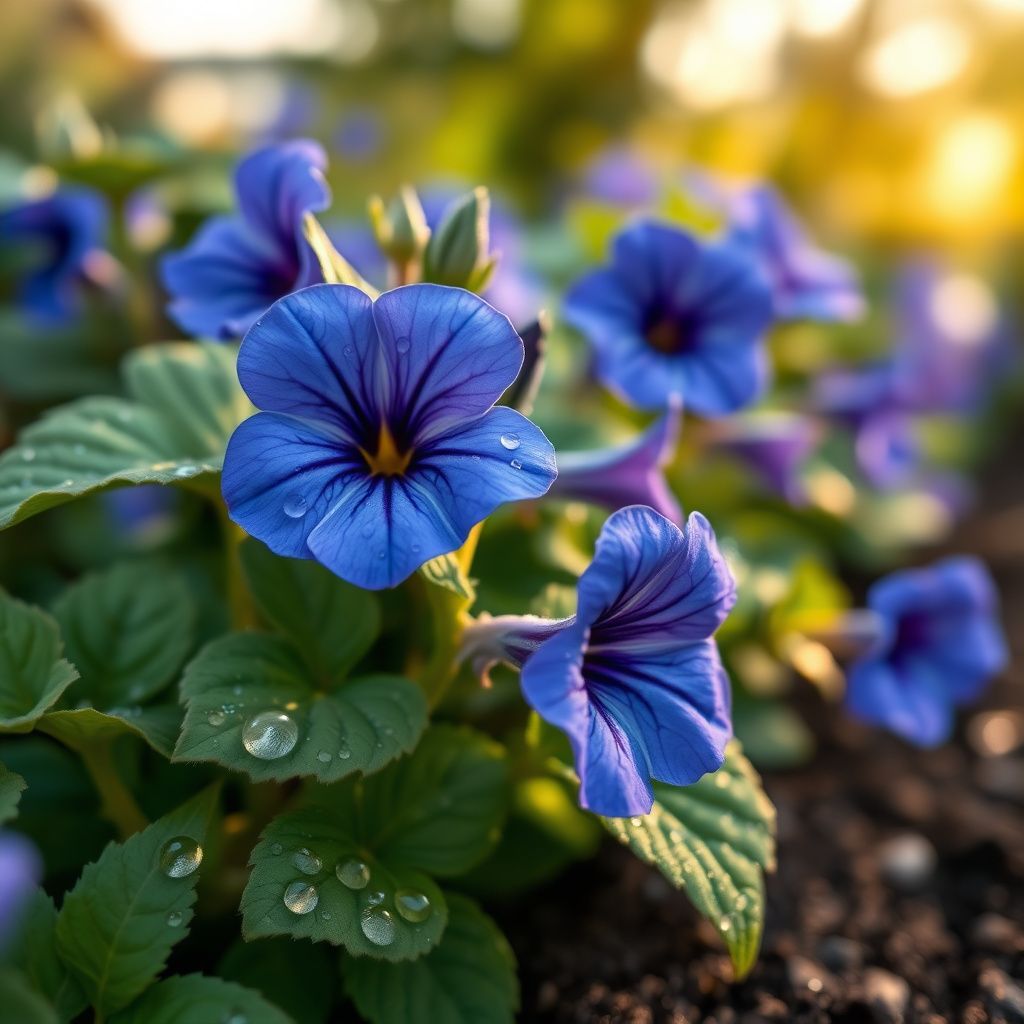 Pelletta Petunia Picobella Blue Seeds