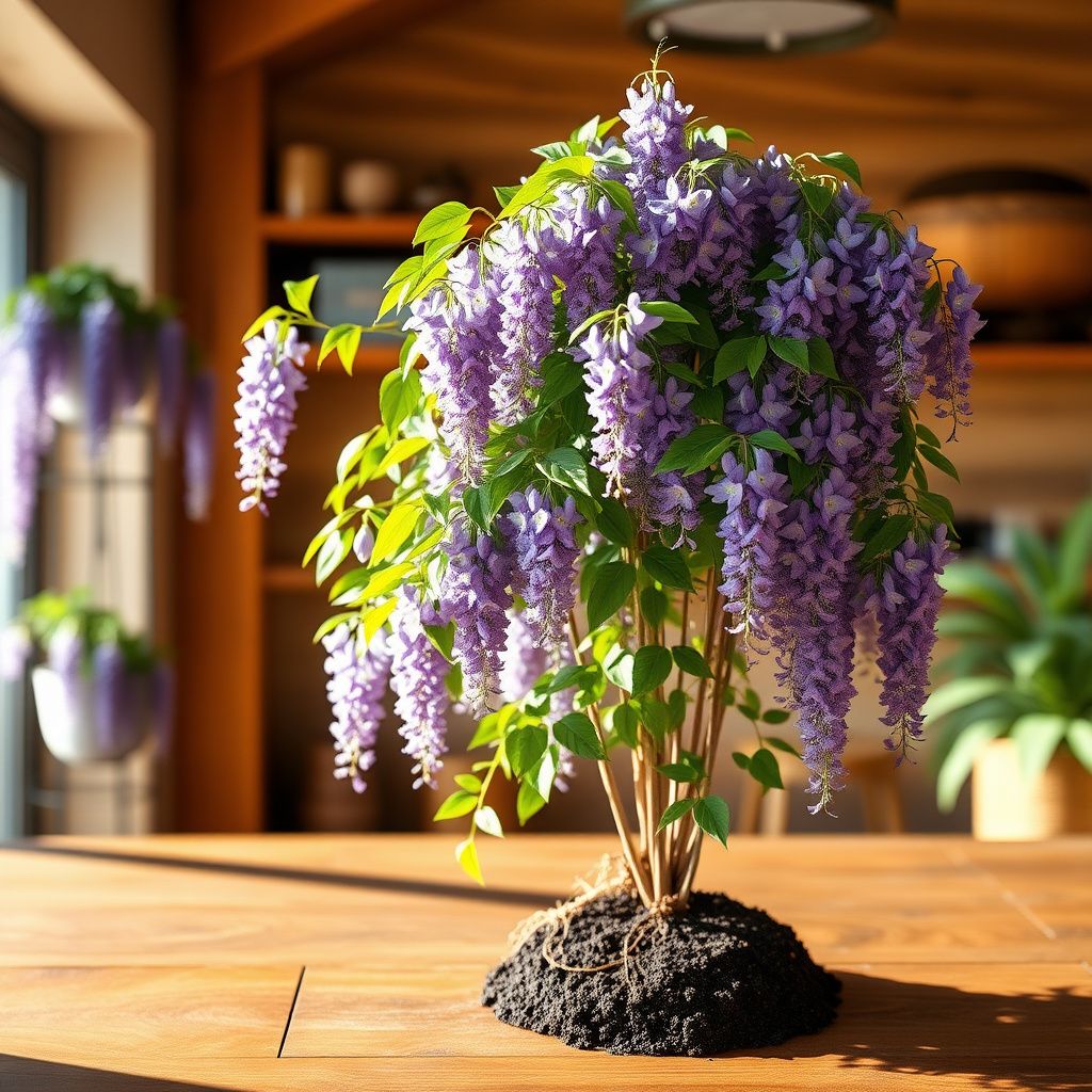 American Wisteria (Wisteria frutescens) Flower seeds for Planting Perfect for Borders Heirloom & GMO Free Seeds for Home Garden