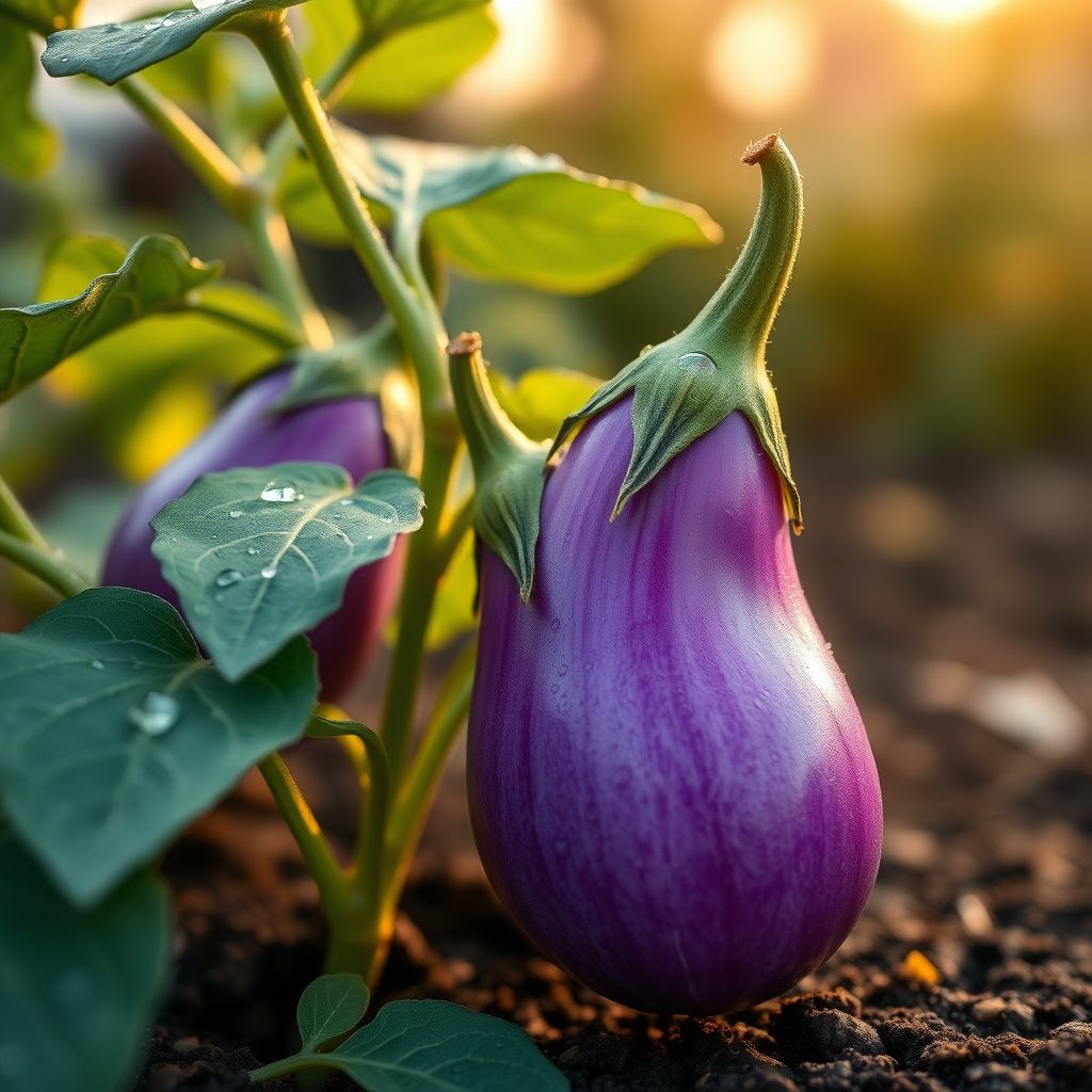 Lavender Eggplant Flower seeds for Planting - Long Bloom Season, Heirloom & GMO Free Seeds for Home Garden