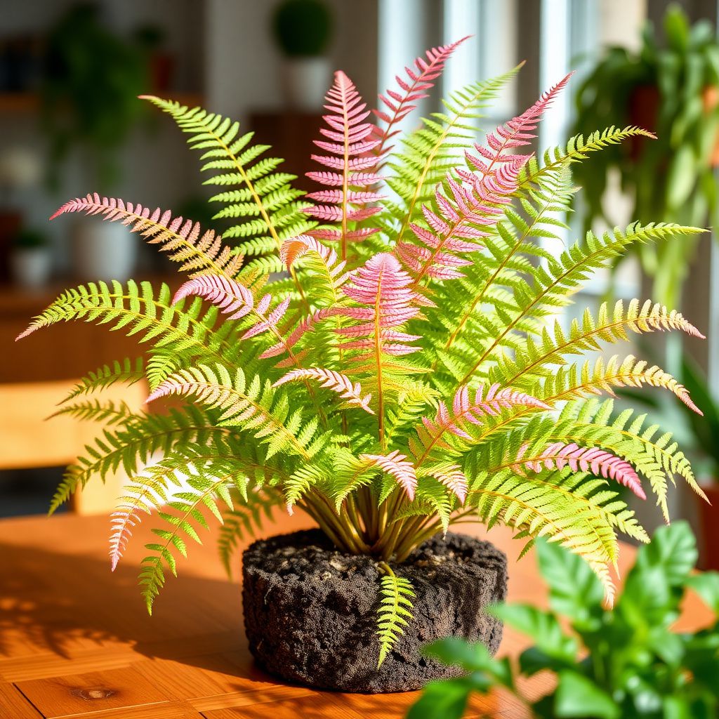 Pink Fern for Planting Shade Tolerant Heirloom & GMO Free Seeds for Home Garden
 
 Sale