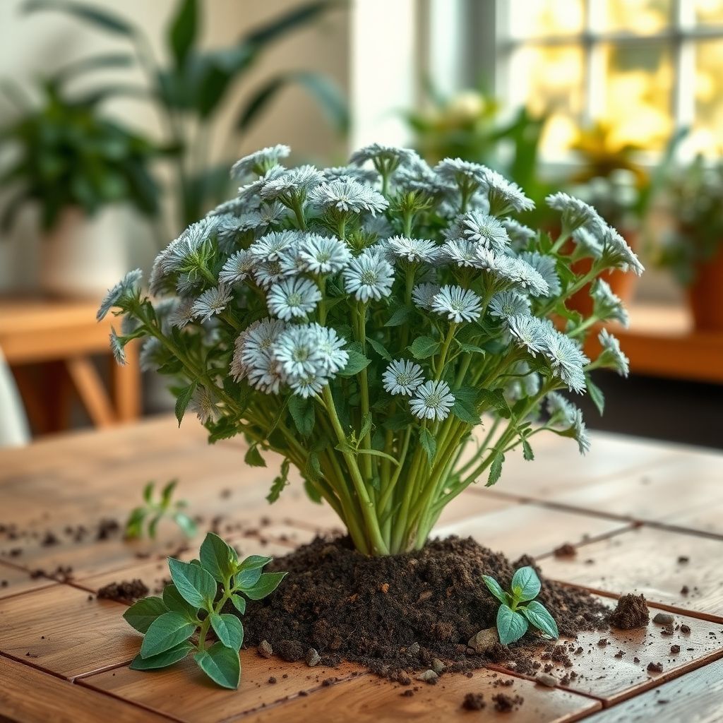 Gray Cineraria Dusty Flower seeds for Planting - Drought Tolerant, Heirloom & GMO Free Seeds for Home Garden