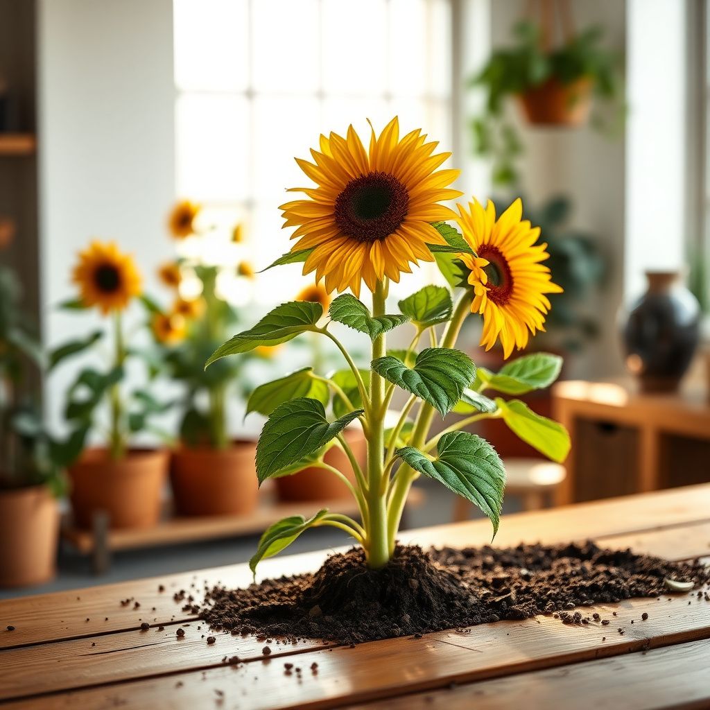 Sunflower Velvet Queen Seeds Helianthus Annuus for Planting Summer Garden Beds