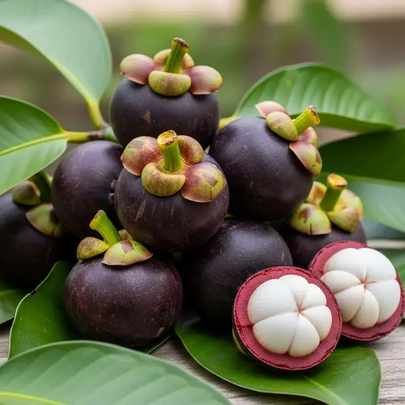 Mangostan Seeds for Planting  Exotic Fruit Seeds for Home Gardening