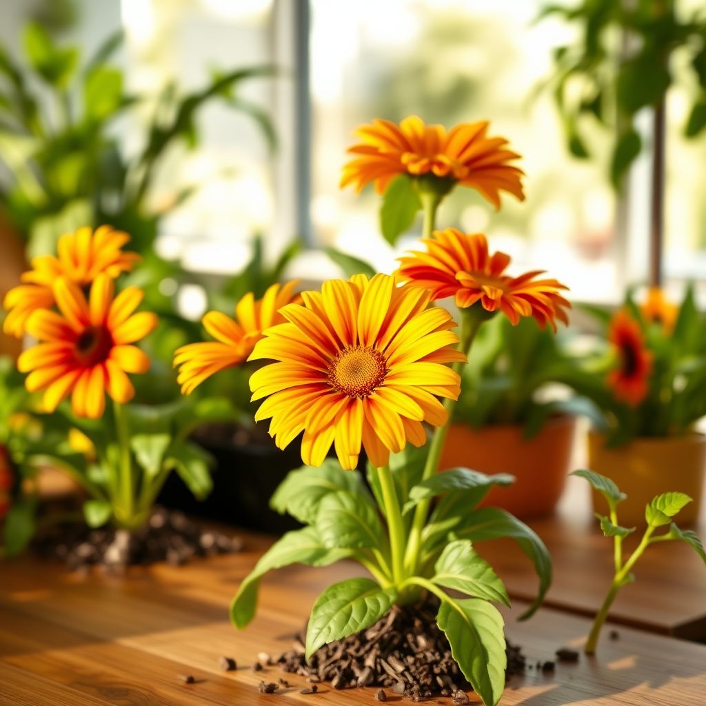 Yellow Red Gazania Rigens Flower seeds for Planting - Premium Quality, Heirloom & GMO Free Seeds for Home Garden