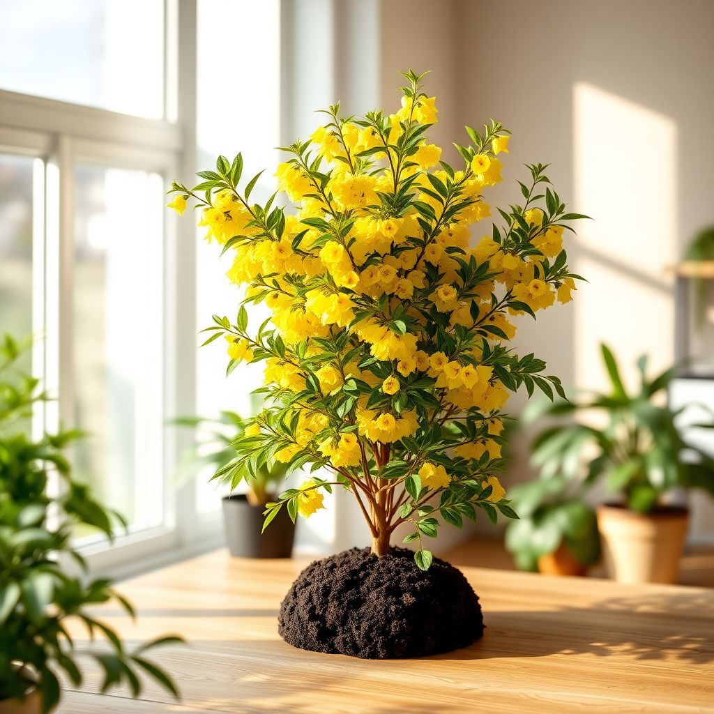 Yellow Laburnum Anagyroides Tree Seeds Planting