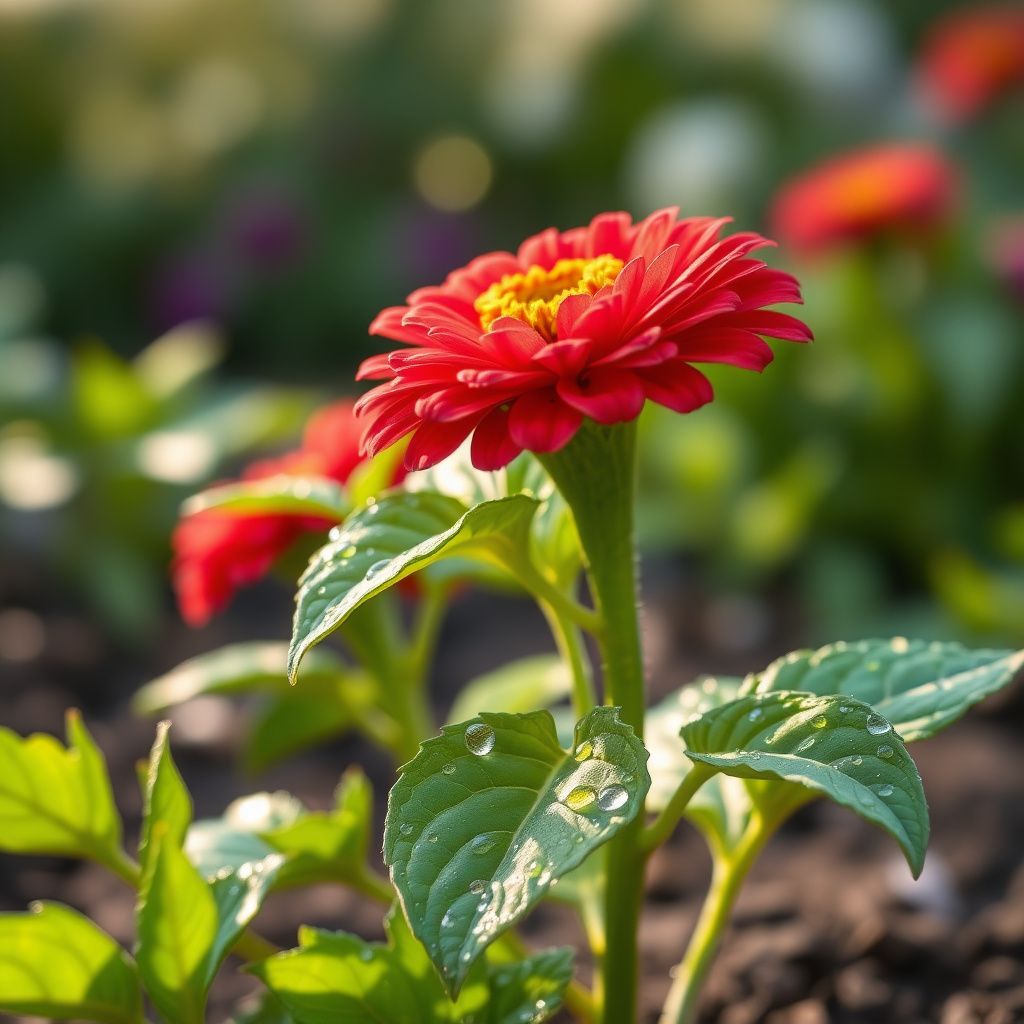 Zinnia Salmon Queen Flower seeds for Planting Cut Flower Favorite Heirloom & GMO Free Seeds for Home Garden