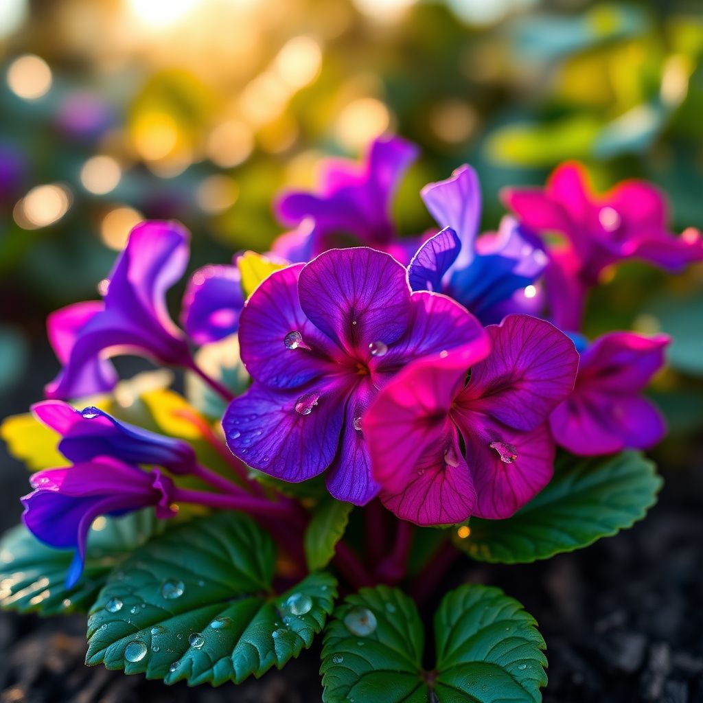 Begonias Azules Flower seeds for Planting Vibrant Colors Heirloom & GMO Free Seeds for Home Garden
