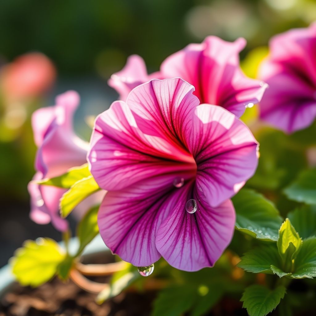 Petunia Pelletierte Frost Kirsche Petunia Samen