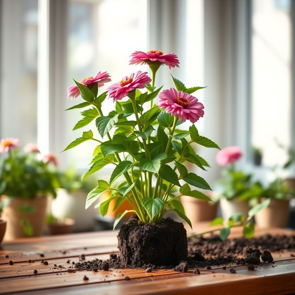 Zinnia Flower Seeds Pink Planting Pack