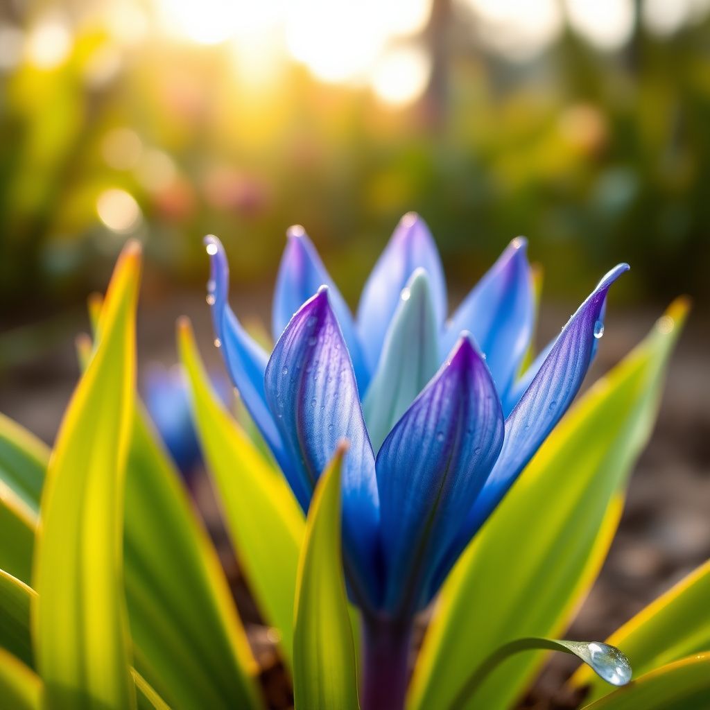 Blue Puya Venusta Flower seeds for Planting - Pollinator Friendly, Heirloom & GMO Free Seeds for Home Garden