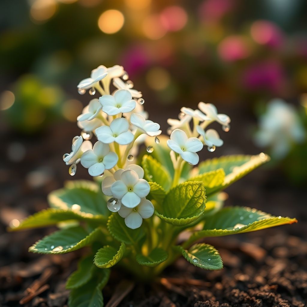 Pure White Verbena Seeds for Planting - Brighten Your Space