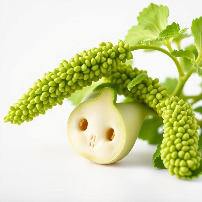 Green Bush Delicata Vegetable Seeds for Easy Planting