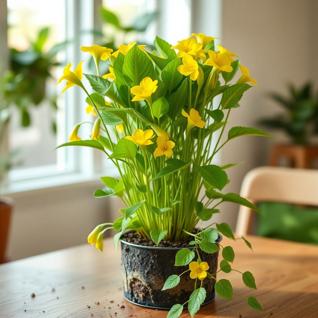 Yellow Moist Wetland Flower Seeds Planting