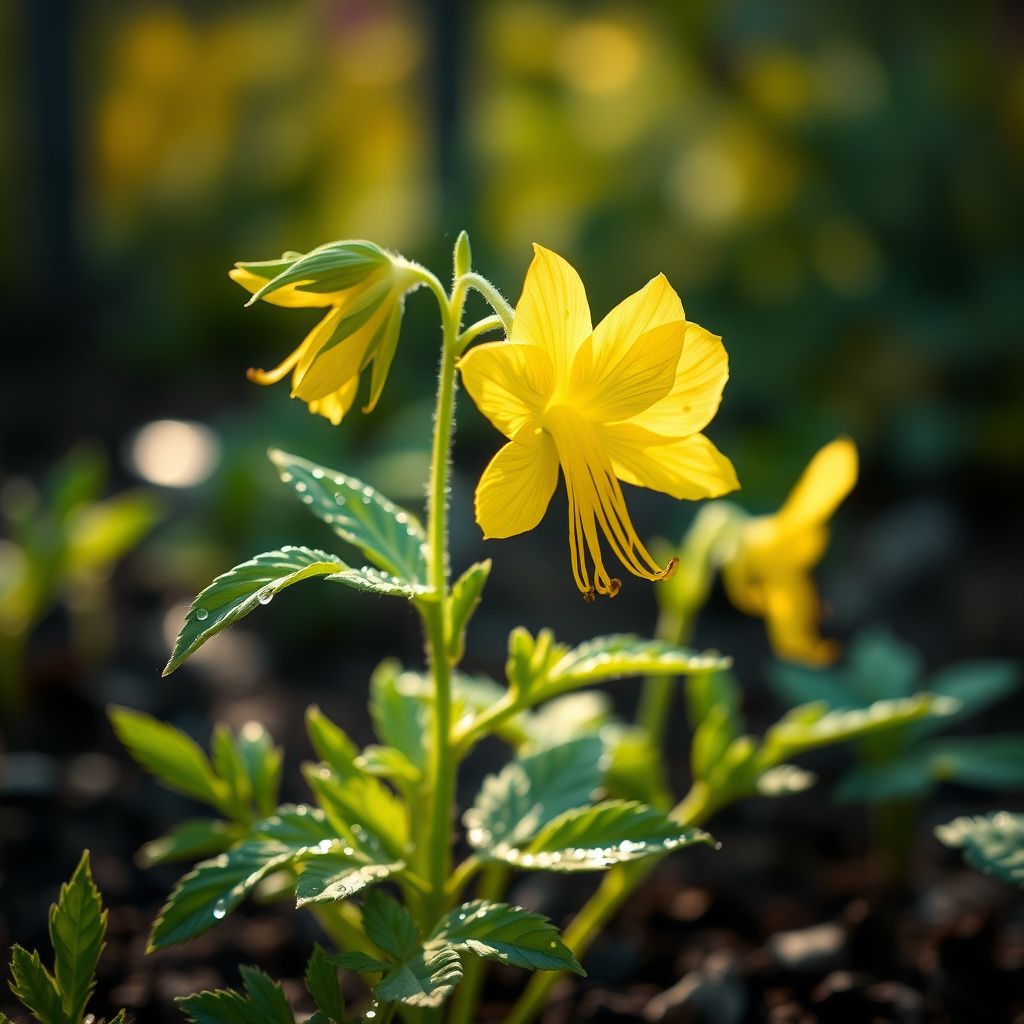 Aquilegia Yellow Flower Seeds for Planting - Brighten Your Garden with Striking Blooms