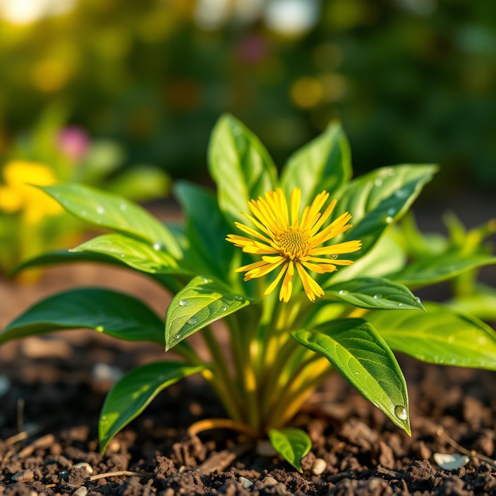 Yellow Silphium Perfoliatum Flower seeds for Planting - Shade Tolerant, Heirloom & GMO Free Seeds for Home Garden