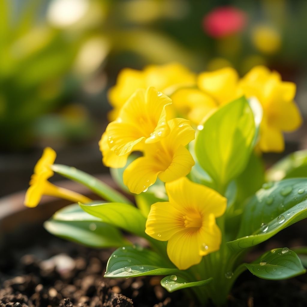 Yellow Tangutica Flower Planting Seeds Collection