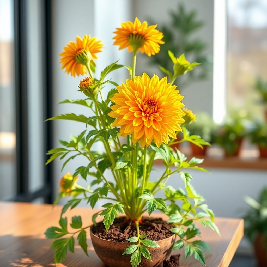 Yellow Orange Dahlia Flower Seeds for Planting Seasonal Bloomer Heirloom & GMO Free Seeds for Home Garden
 
 Sale
