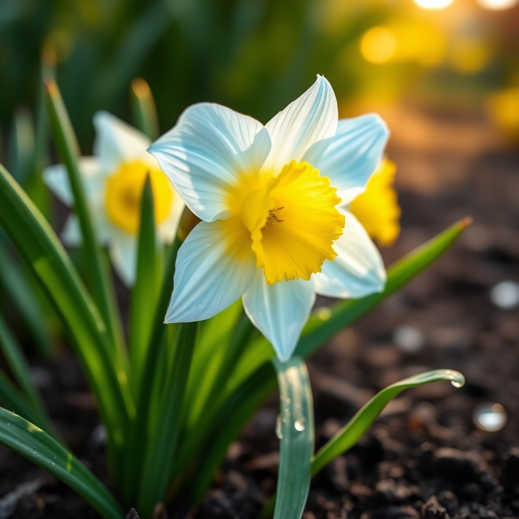Blue Yellow Daffodil Flower Seeds for Planting Bright Blooms Heirloom & GMO Free Seeds for Home Garden
 
 Sale