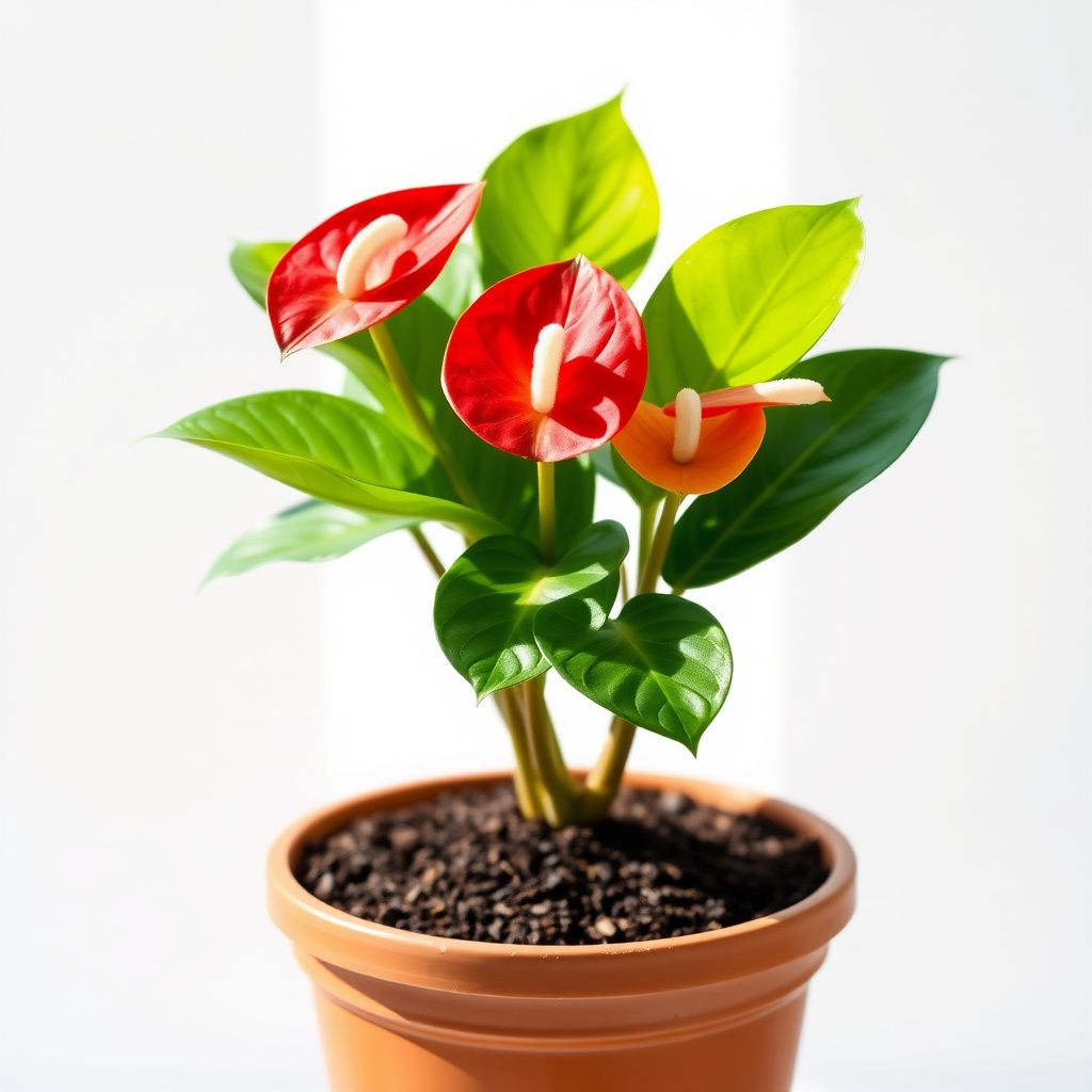 Anthurium Bonsai Flower seeds for Planting Colorful Display Heirloom & GMO Free Seeds for Home Garden