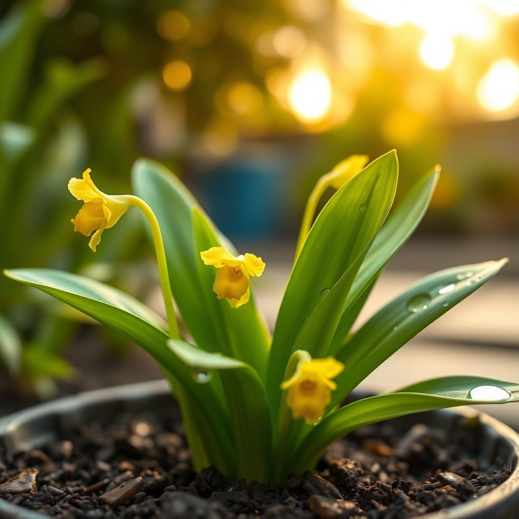 Yellow Orchid Planting Flower Seeds Yellow for Elegance