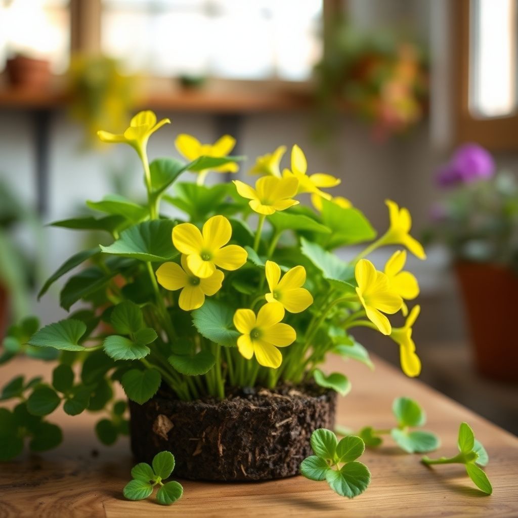 Yellow Oxalis Laciniata Flower seeds for Planting - Garden Favorite, Heirloom & GMO Free Seeds for Home Garden