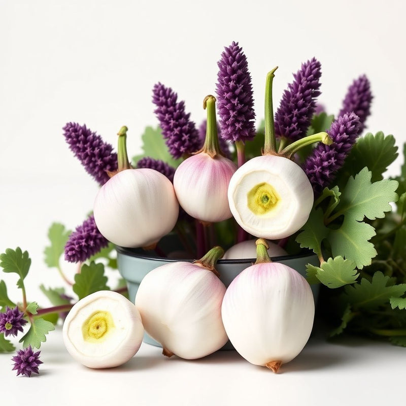 Purple White Stallard Vegetable Seeds for Planting