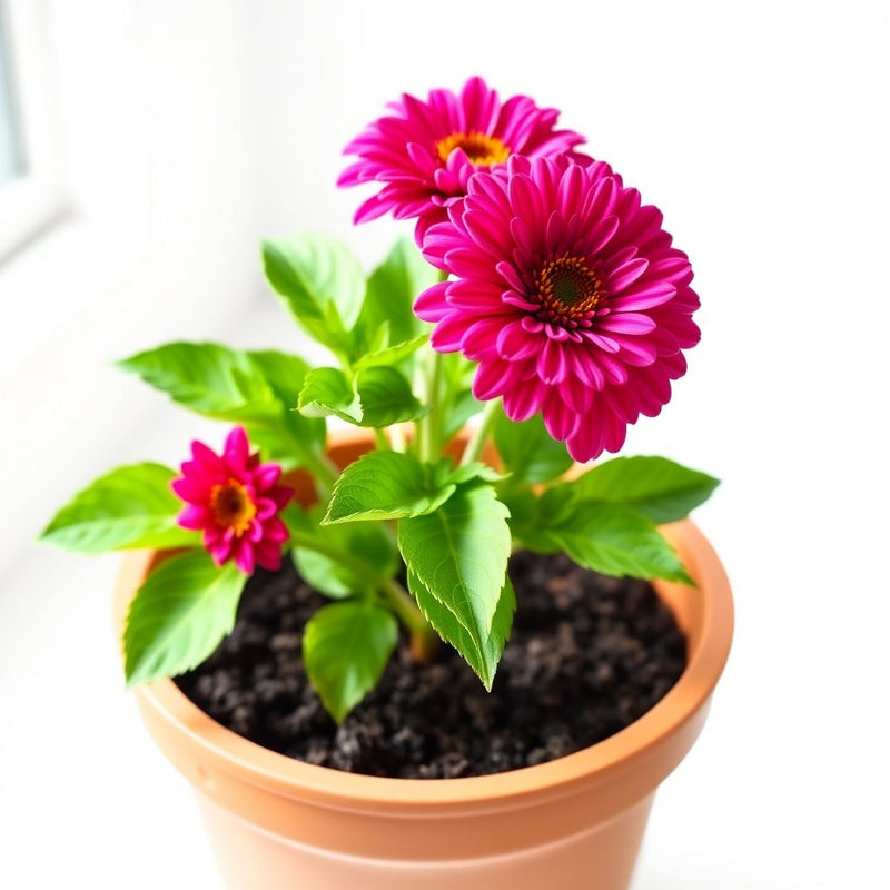 Zinnia Flower Seeds in Deep Pink for Bright and Vibrant Gardens