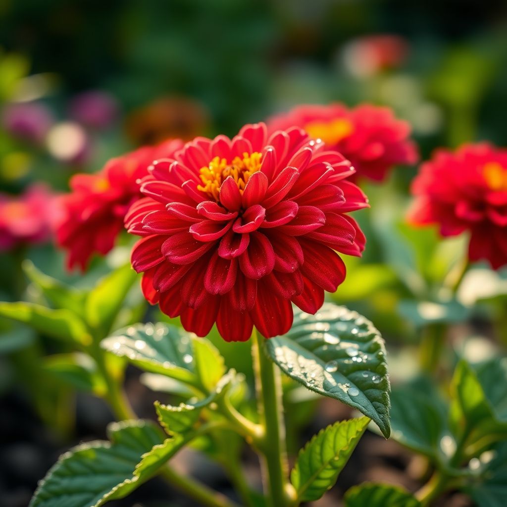 Zinnia Flower Seeds for Lively and Colorful Garden Displays