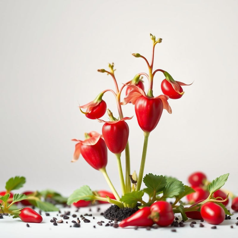 Red Bonnet Vegetable Seeds for Easy Planting