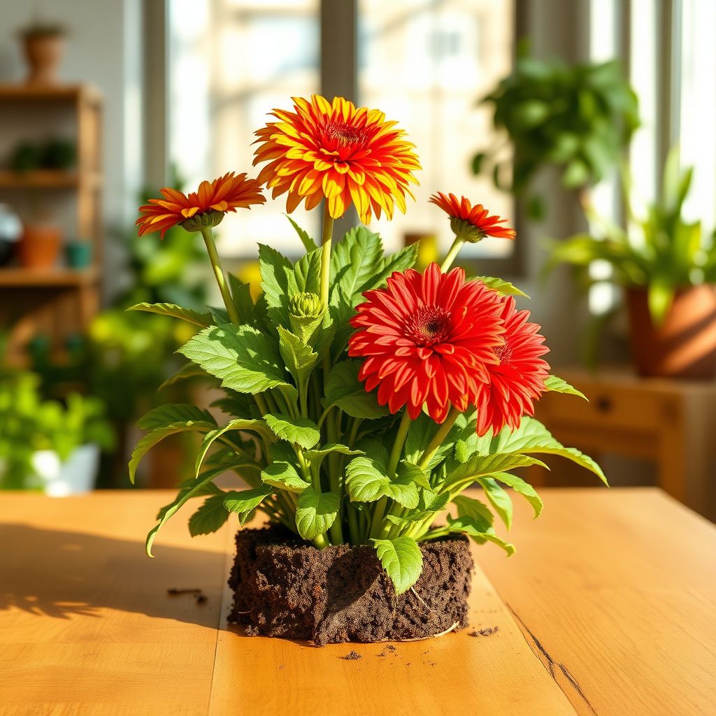 Red-Yellow Straw Flower seeds for Planting - Bright Blooms, Heirloom & GMO Free Seeds for Home Garden