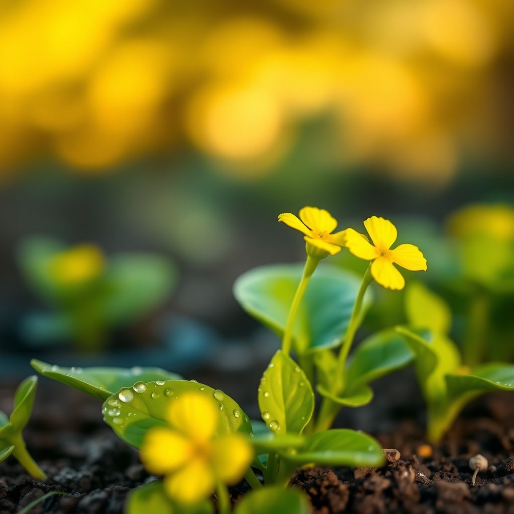 Yellow Tetterwort Flower Seeds for Planting