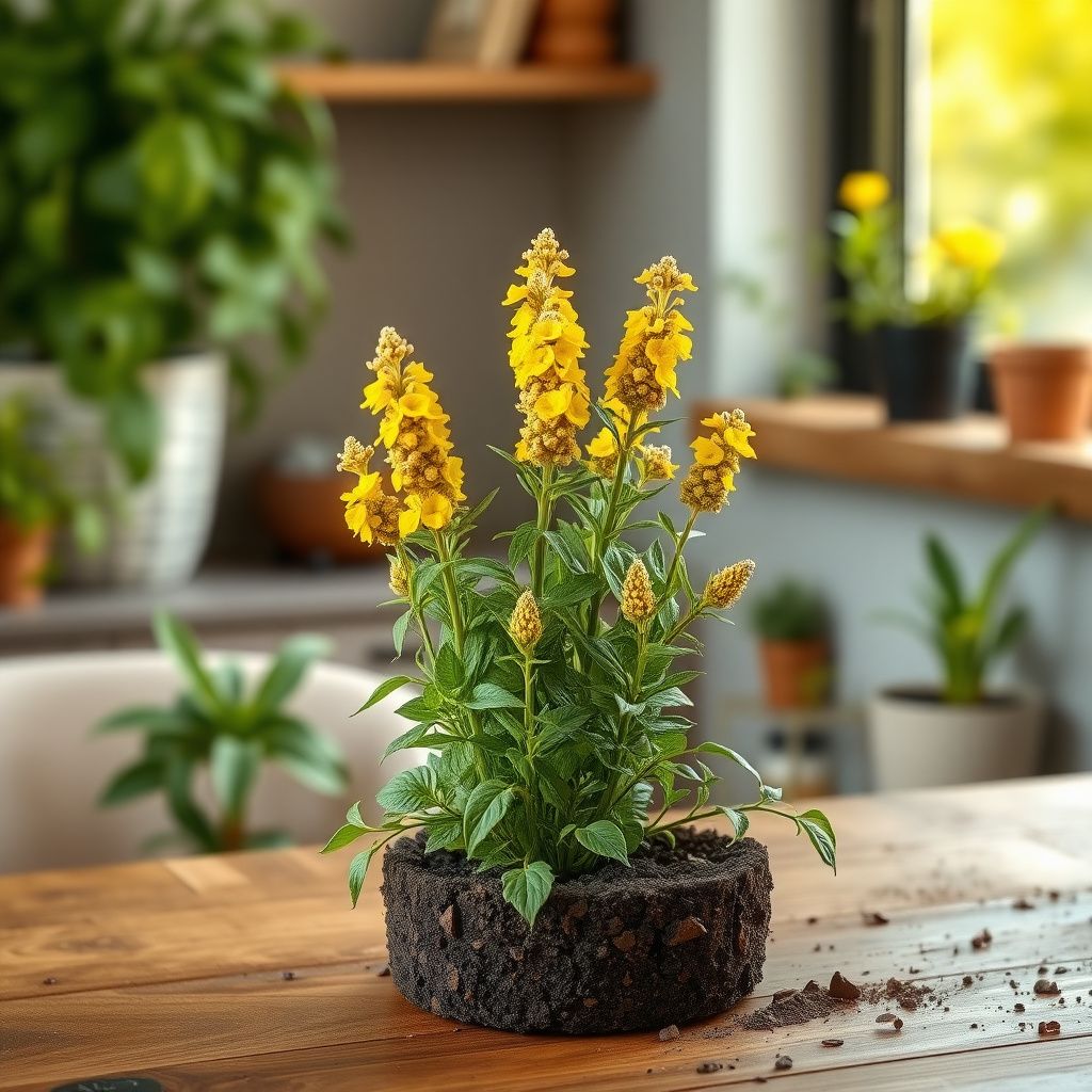 Yellow Jerusalem Sage Flower Planting Essentials for a Beautiful Garden - Seeds Included