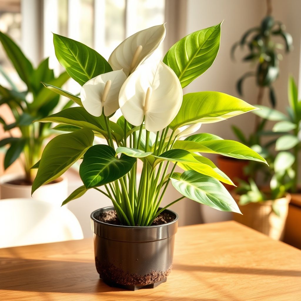 Anthurium Andraeanu Cream Seeds: Perfect for Lush Indoor Gardens and Tropical Displays
