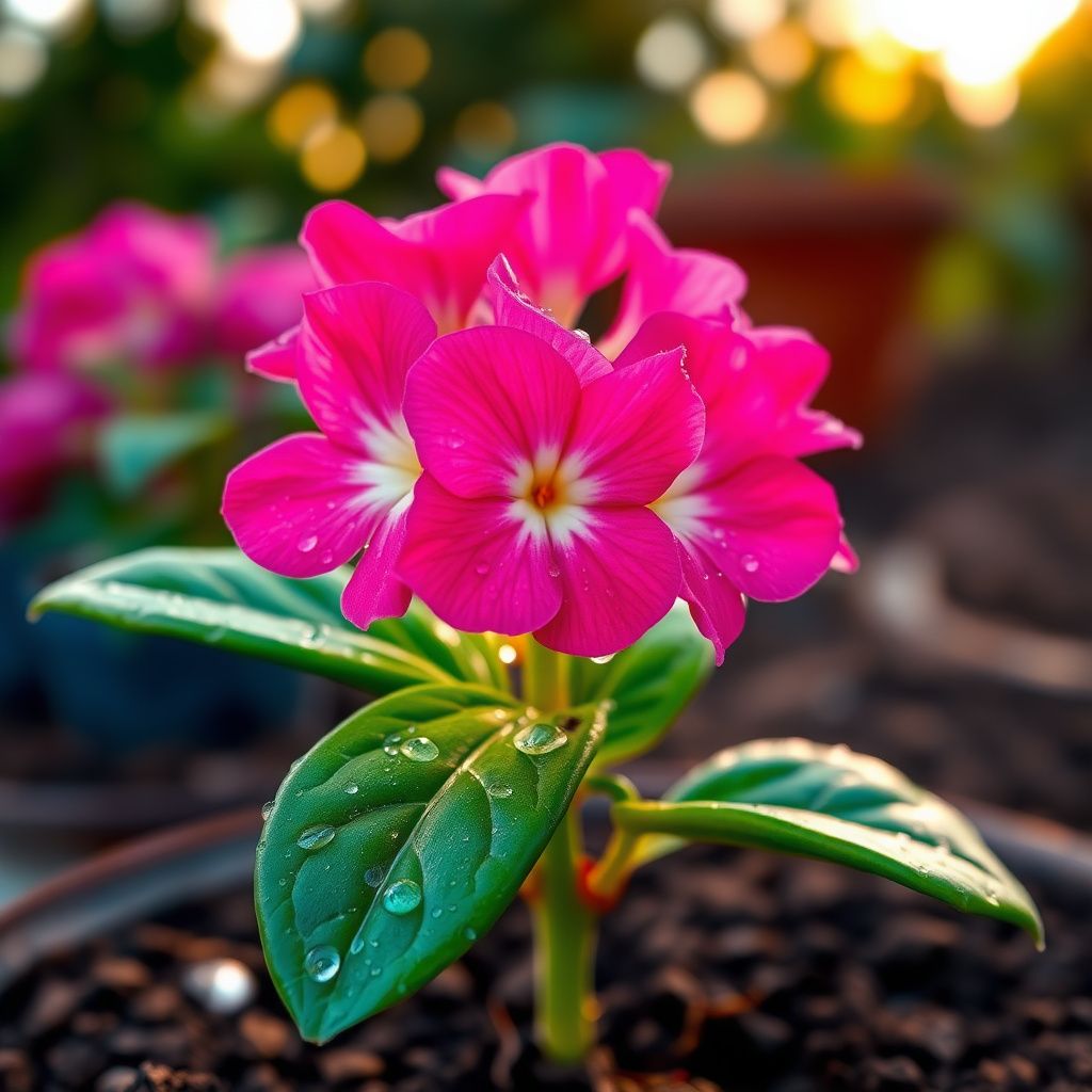 Adenium Obessum Pink Flowering, Seeds & Planting for Vibrant Blooms