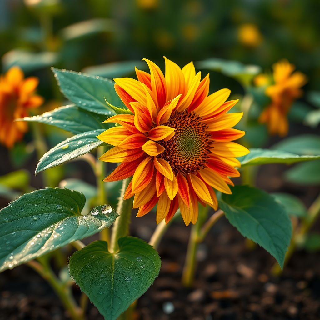 Yellow and Red Sunflower Seeds for Planting