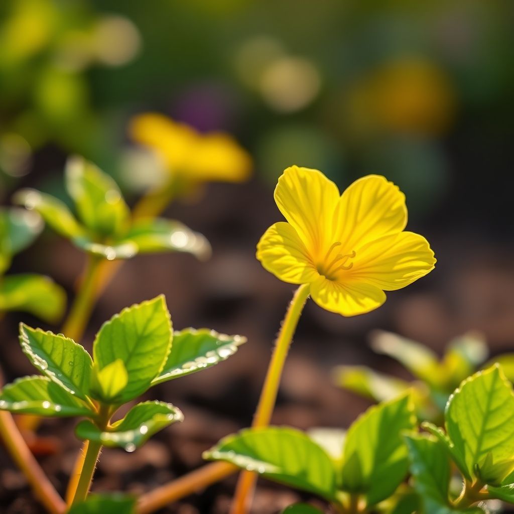 Yellow Mimulus Flower seeds for Planting - Low Maintenance, Heirloom & GMO Free Seeds for Home Garden