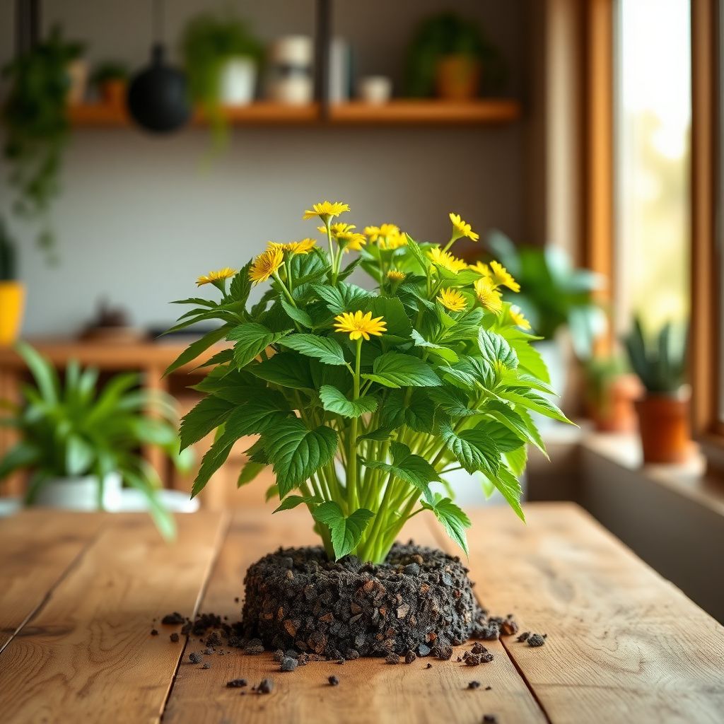 Yellow Heracleum Plant Seeds Planting